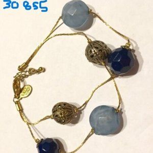 New  Premier Designs Palazzo Beads Bracelet 7.5 inches length  Gold Plated